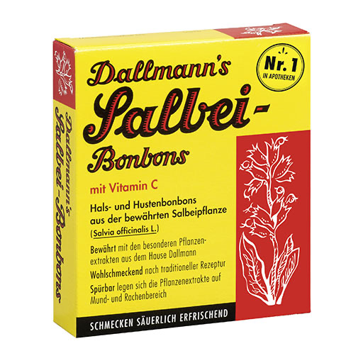 DALLMANN'S Salbei Bonbons m.Vit.C.