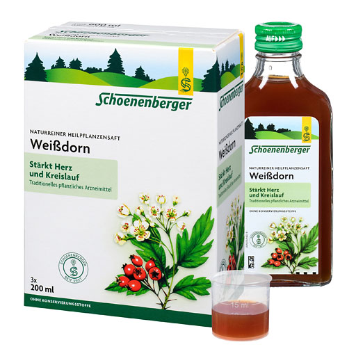 WEISSDORN SAFT Schoenenberger Heilpflanzensäfte