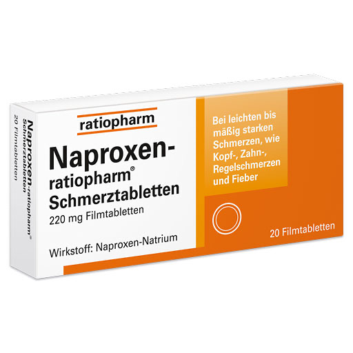 NAPROXEN-ratiopharm Schmerztabl. Filmtabletten