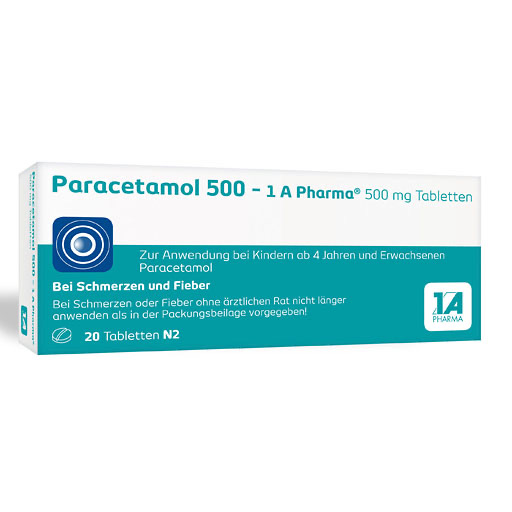 PARACETAMOL 500-1A Pharma Tabletten