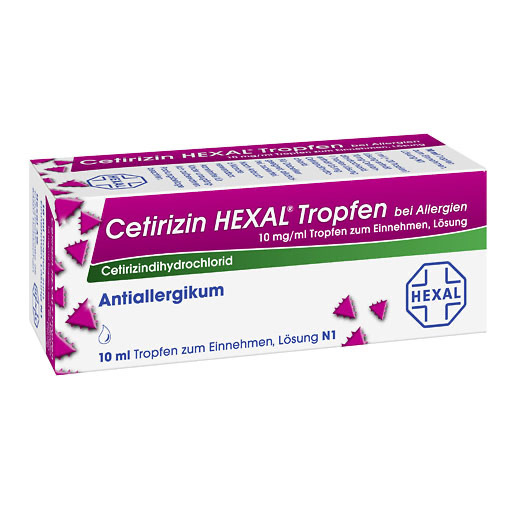 CETIRIZIN HEXAL Tropfen bei Allergien