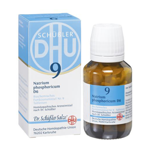 BIOCHEMIE DHU 9 Natrium phosphoricum D 6 Tabletten