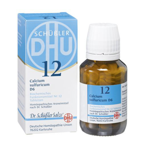 BIOCHEMIE DHU 12 Calcium sulfuricum D 6 Tabletten