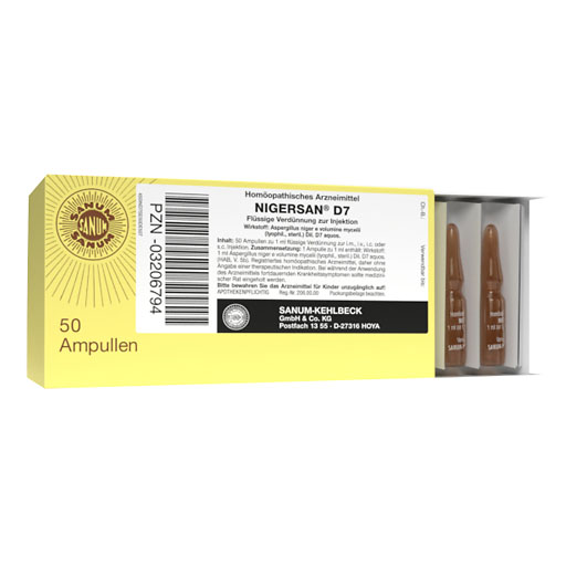 NIGERSAN D 7 Ampullen