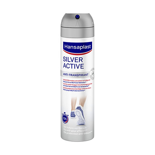 HANSAPLAST Fußspray Silver Active