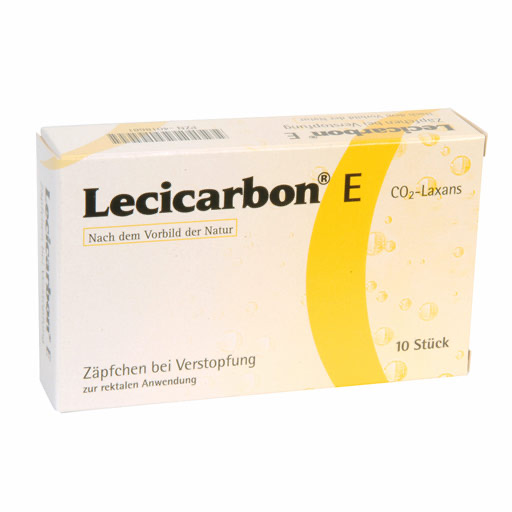 LECICARBON E CO2 Laxans Erwachsenensuppositorien