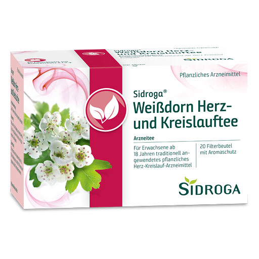 SIDROGA Weißdorn Herz- und Kreislauftee Filterb.