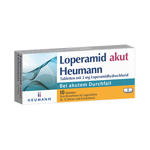 LOPERAMID akut Heumann Tabletten