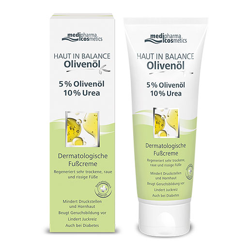 HAUT IN BALANCE Olivenöl Fußcr.5%Oliven.10%Urea
