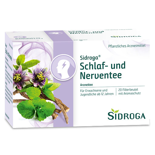 SIDROGA Schlaf- und Nerventee Filterbeutel