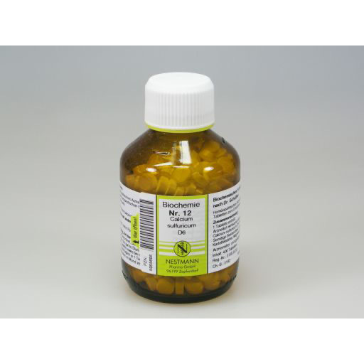 BIOCHEMIE 12 Calcium sulfuricum D 6 Tabletten