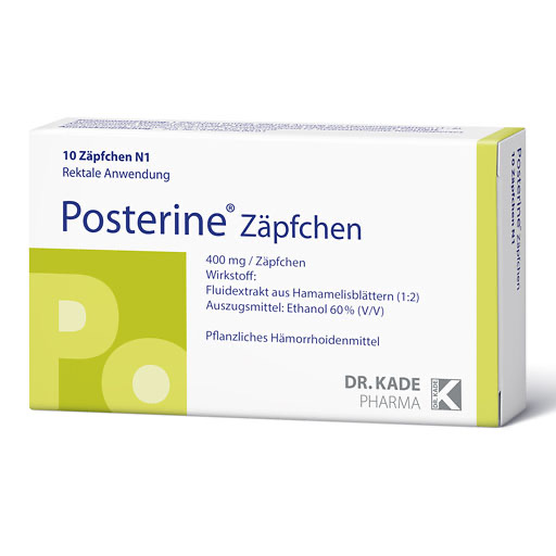 POSTERINE Suppositorien