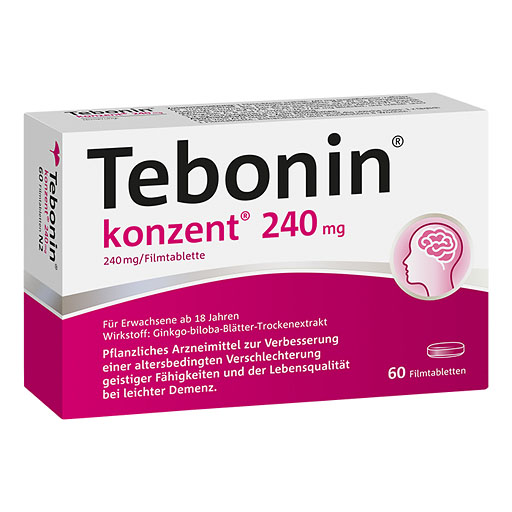 TEBONIN konzent 240 mg Filmtabletten