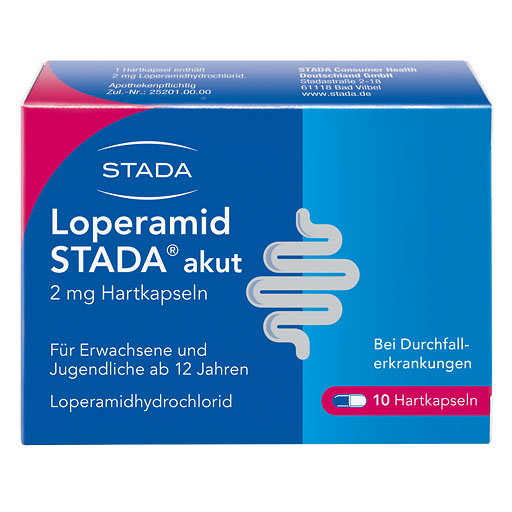 LOPERAMID STADA akut 2 mg Hartkapseln