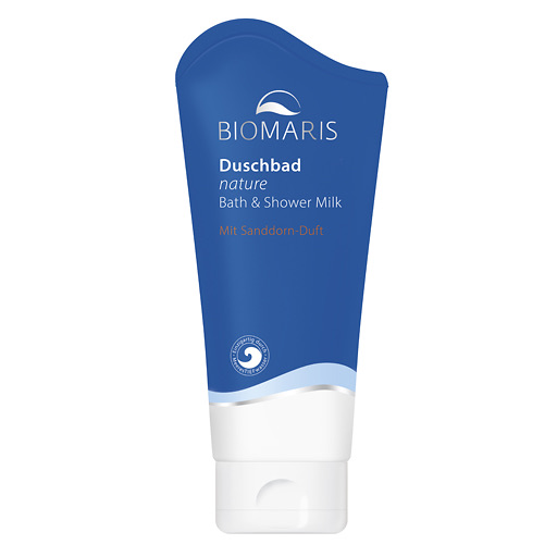 BIOMARIS Duschbad nature mit Sanddorn-Duft