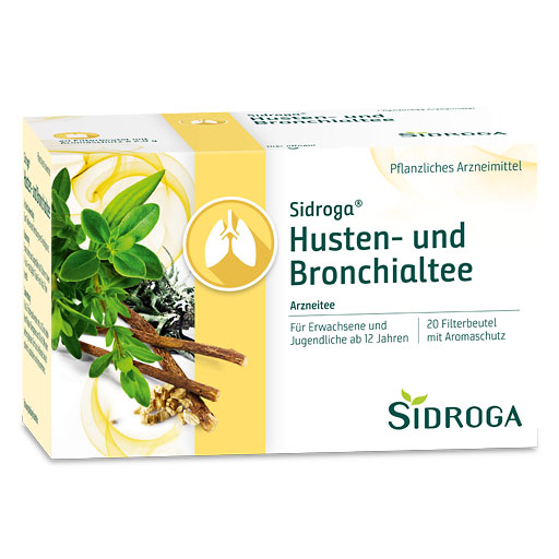 SIDROGA Husten- und Bronchialtee Filterbeutel