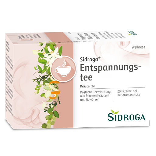 SIDROGA Wellness Entspannungstee Filterbeutel