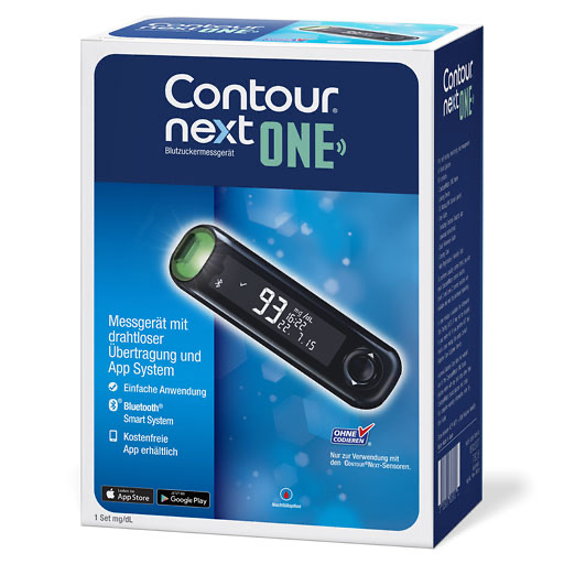 CONTOUR Next One Set Blutzuckermessgerät mg/dl