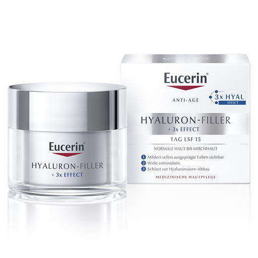 EUCERIN Anti-Age Hyaluron-Filler Tag norm.+Mischh.
