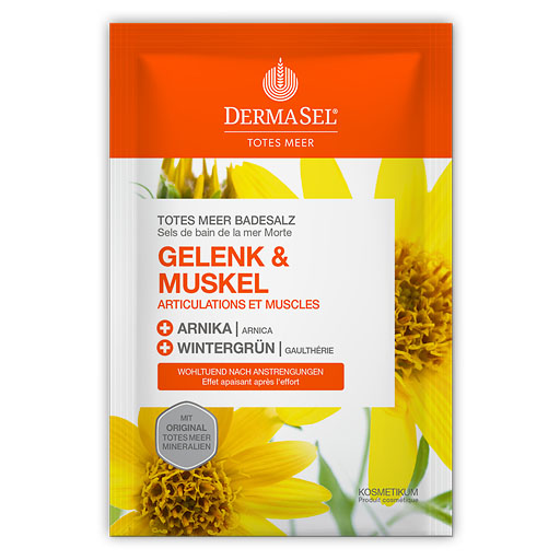 DERMASEL Totes Meer Badesalz Gelenk & Muskel