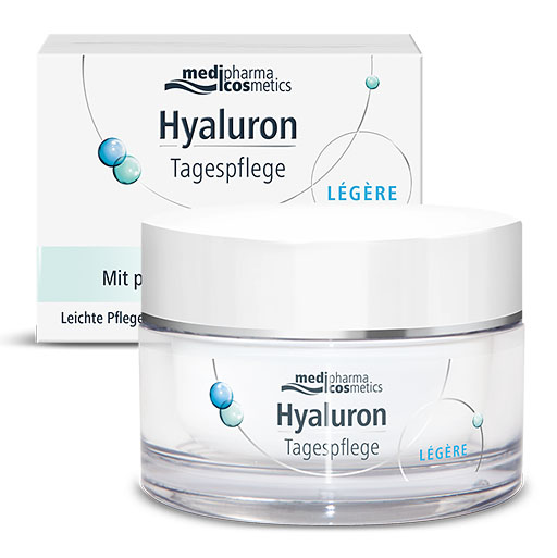 HYALURON TAGESPFLEGE legere Creme im Tiegel