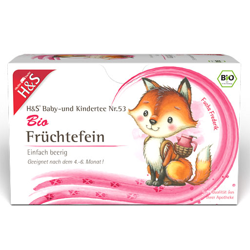 H&S Bio Baby- u.Kindertee Früchtefein Filterbeutel