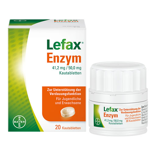 LEFAX Enzym Kautabletten