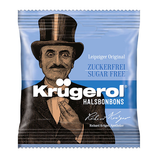 KRÜGEROL Halsbonbons zuckerfrei