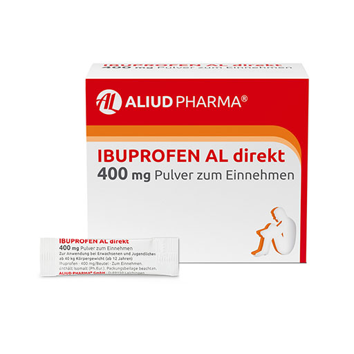 IBUPROFEN AL direkt 400 mg Pulver zum Einnehmen