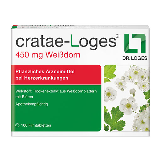 CRATAE-LOGES 450 mg Weißdorn Filmtabletten