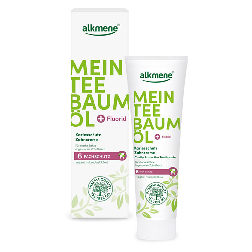 ALKMENE Mein Teebaumöl Kariesschutz Zahncreme