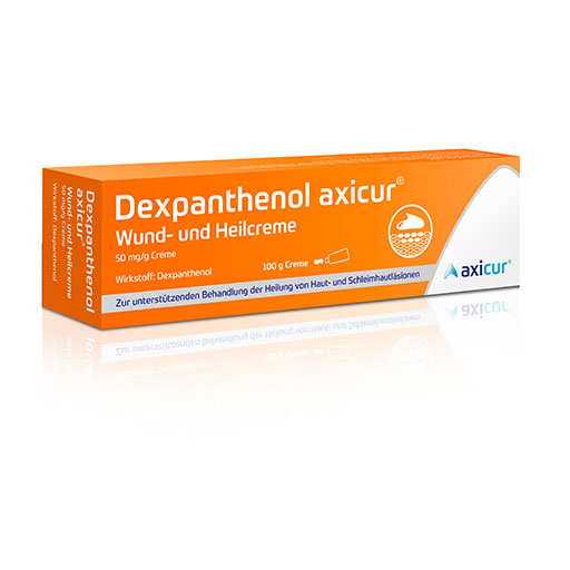 DEXPANTHENOL axicur Wund- und Heilcreme 50 mg/g
