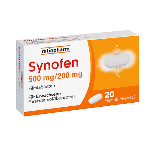 SYNOFEN 500 mg/200 mg Filmtabletten