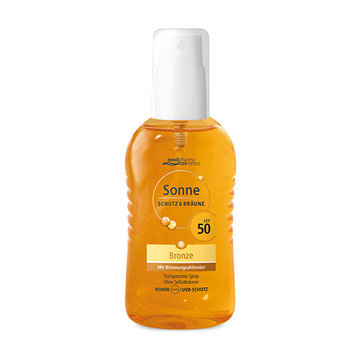 SONNE Schutz & Bräune Spray bronze LSF 50
