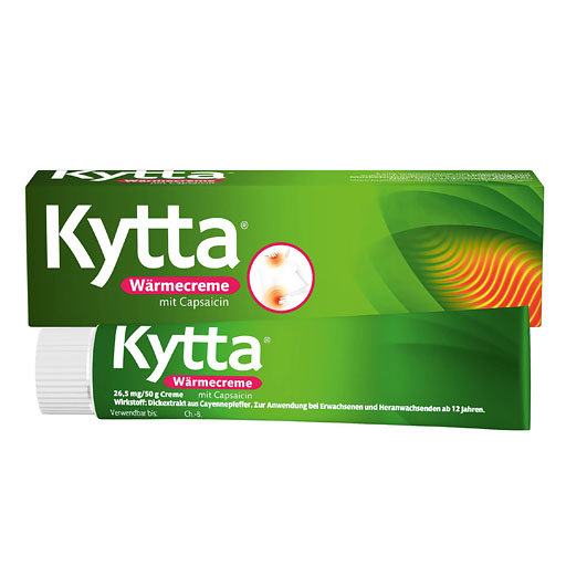 KYTTA Wärmecreme mit Capsaicin 26,5 mg/50 g Creme