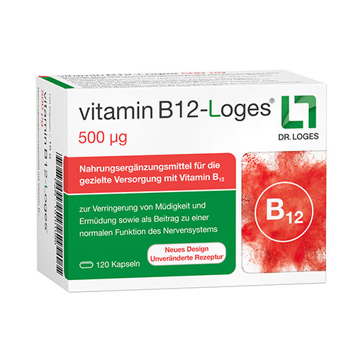 VITAMIN B12-LOGES 500 μg Kapseln