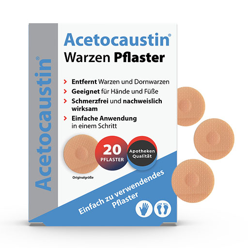 ACETOCAUSTIN Warzenpflaster